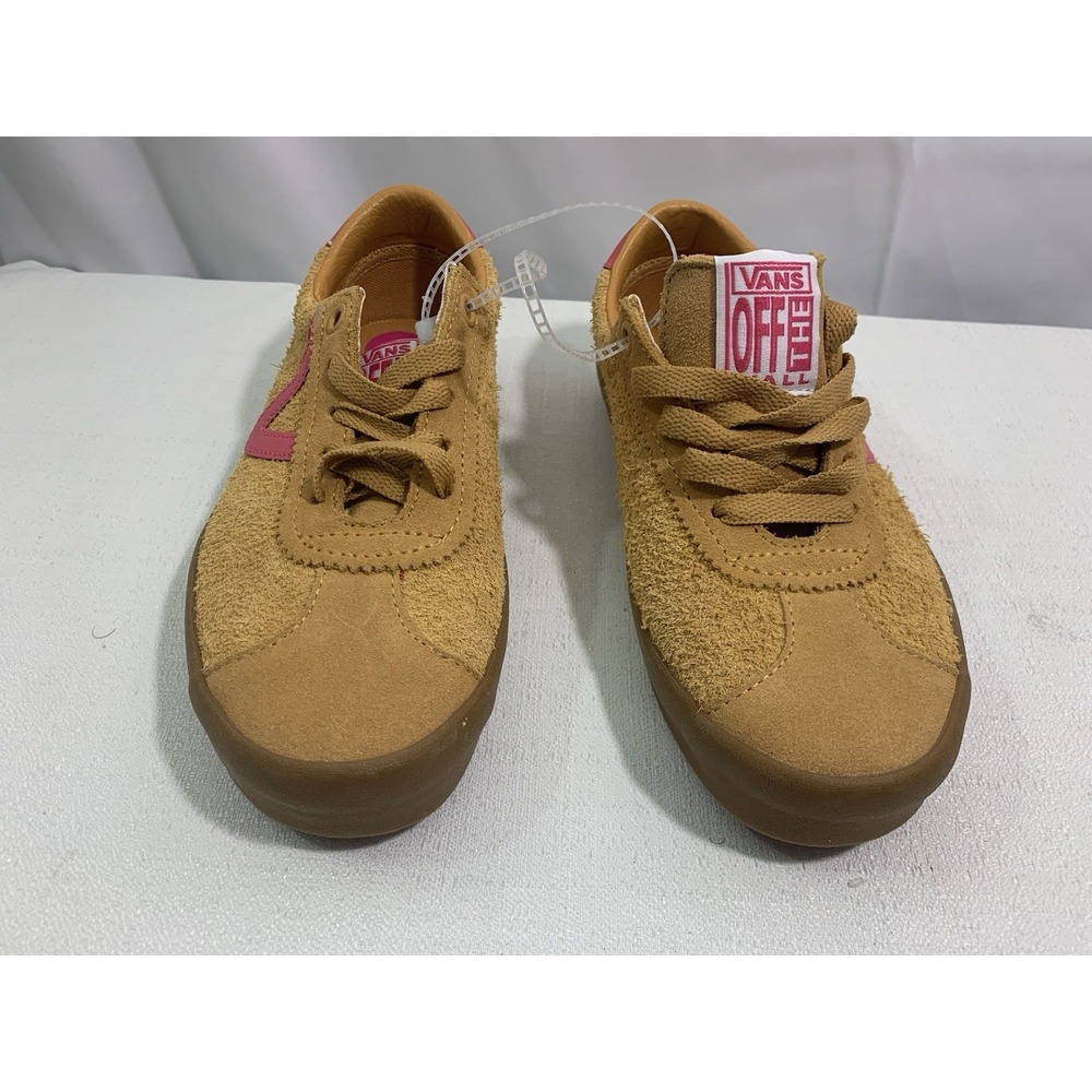 Tan and pink vans  2024 Vans Sport Low 'Yellow Pink' Brand new  no box   Size 4